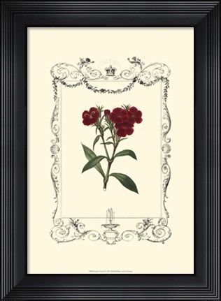 Framed Garden Charm III Print