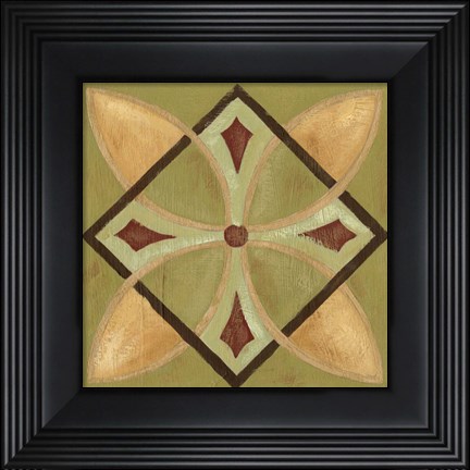 Framed Patchwork I Print