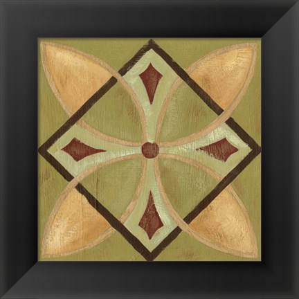 Framed Patchwork I Print