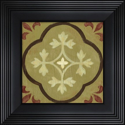 Framed Patchwork III Print