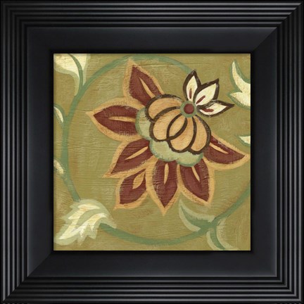 Framed Patchwork VI Print