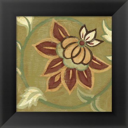 Framed Patchwork VI Print