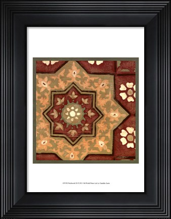 Framed Patchwork IX Print