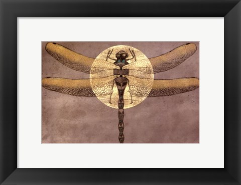 Framed Full Moon Serenade I Print