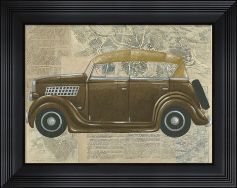 Framed Tour by Car II Print