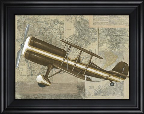 Framed Tour by Plane I Print