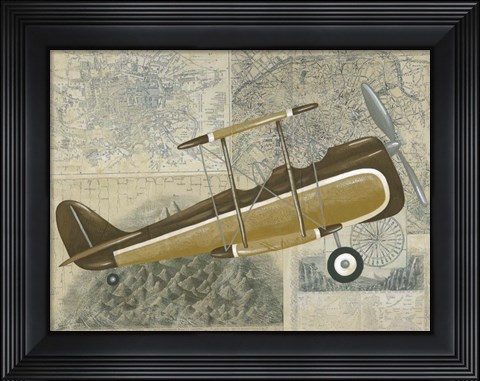 Framed Tour by Plane II Print