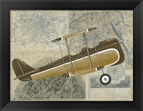 Framed Tour by Plane II Print