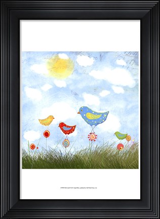 Framed Bird Land Print