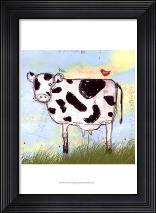 Framed Moo Land Print