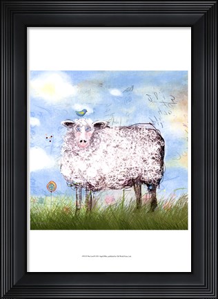 Framed Baa Land Print