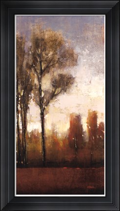 Framed Tall Trees II Print
