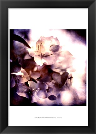 Framed Purple Dusk I Print