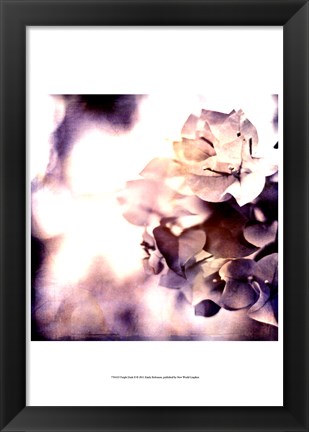 Framed Purple Dusk II Print