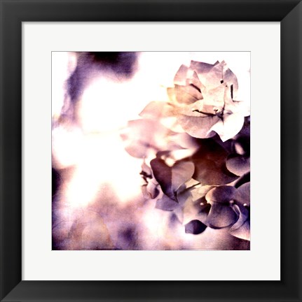 Framed Purple Dusk II Print