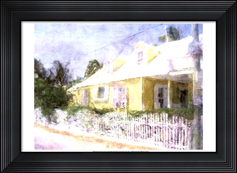 Framed Street Cottage I Print