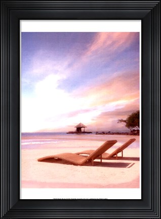 Framed Beside the Sea I Print