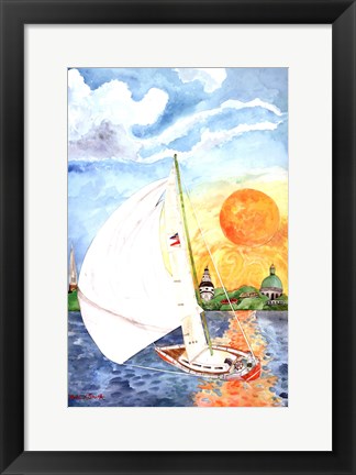 Framed Day Sail Print