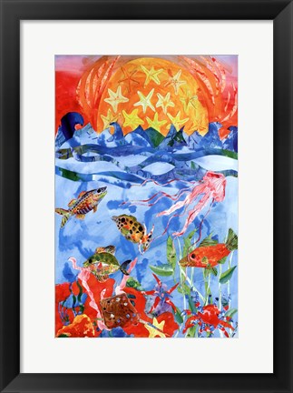 Framed Fish Print