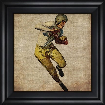 Framed Vintage Sports III Print