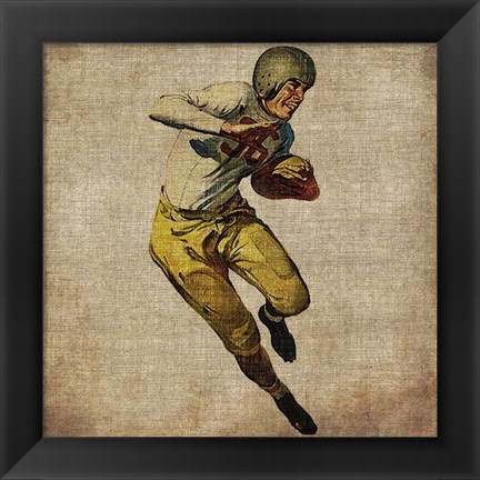 Framed Vintage Sports III Print