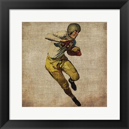 Framed Vintage Sports III Print