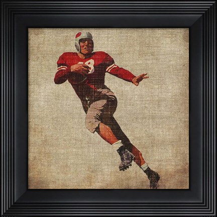 Framed Vintage Sports IV Print