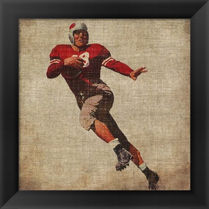 Framed Vintage Sports IV Print