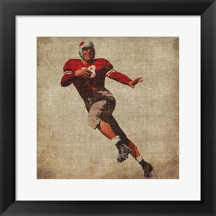 Framed Vintage Sports IV Print