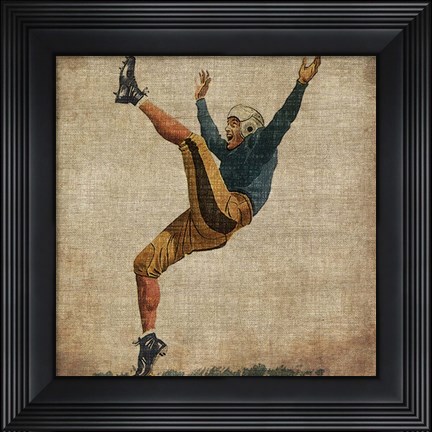 Framed Vintage Sports V Print