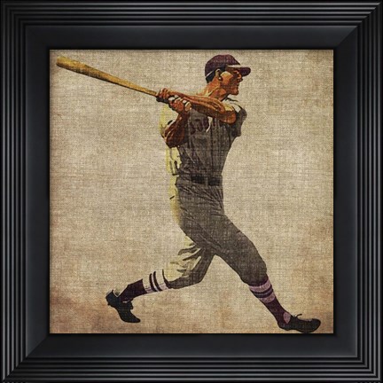 Framed Vintage Sports VI Print