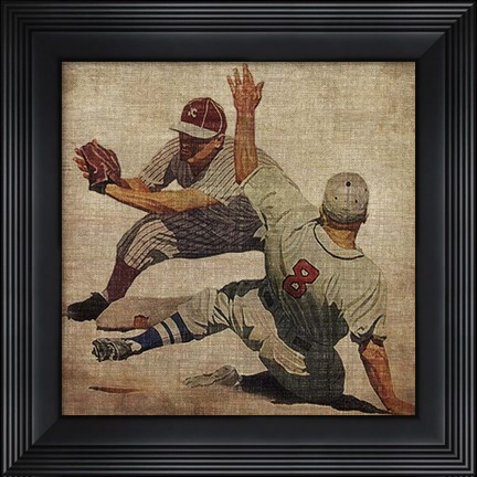 Framed Vintage Sports VII Print