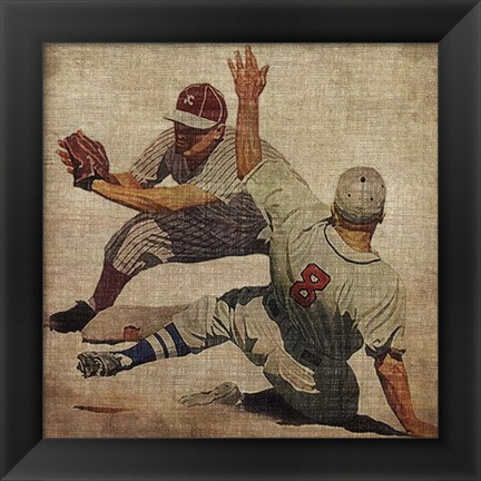 Framed Vintage Sports VII Print