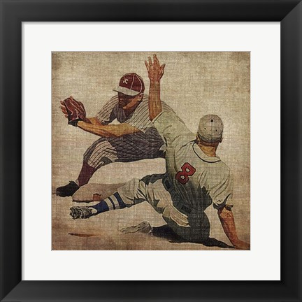 Framed Vintage Sports VII Print