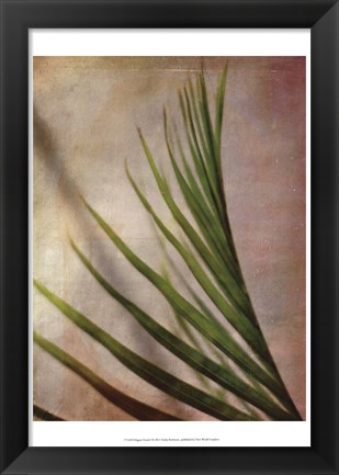 Framed Elegant Frond I Print