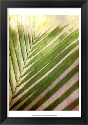 Framed Elegant Frond II Print