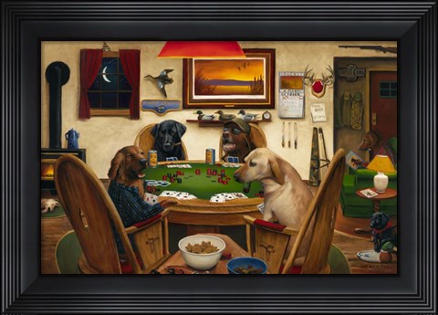 Framed Duck Hunters Print