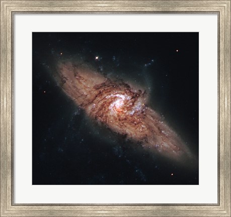 Framed Galactic Silhouettes Print