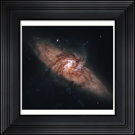Framed Galactic Silhouettes Print