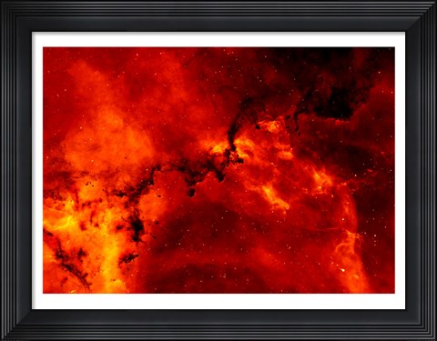 Framed Rosette Nebula Print