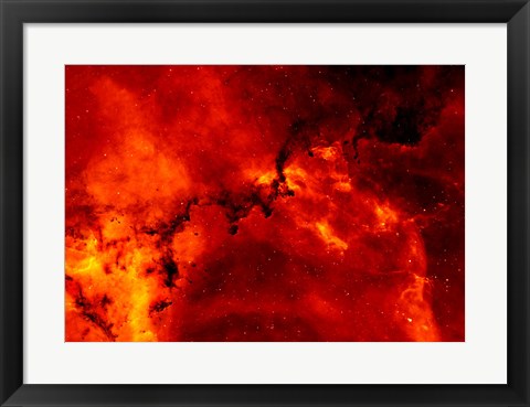 Framed Rosette Nebula Print