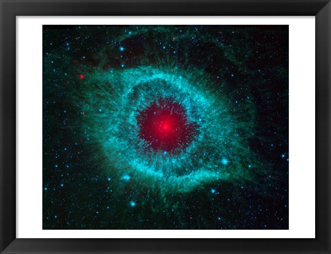 Framed Helix Nebula Print