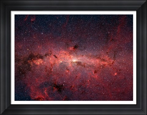 Framed Milky Way Galaxy Print
