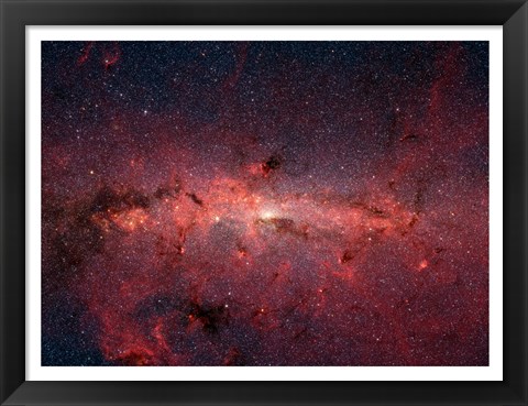 Framed Milky Way Galaxy Print