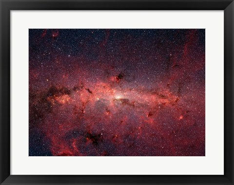 Framed Milky Way Galaxy Print