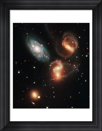 Framed Galactic Wreckage Print