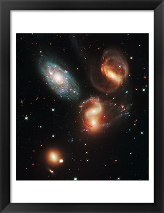 Framed Galactic Wreckage Print