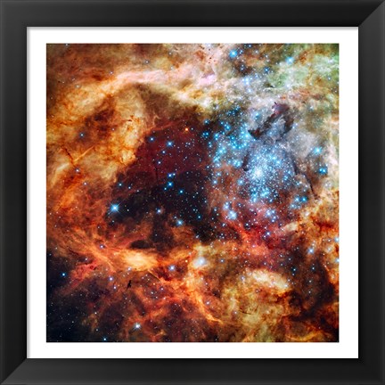 Framed Star Cluster Print