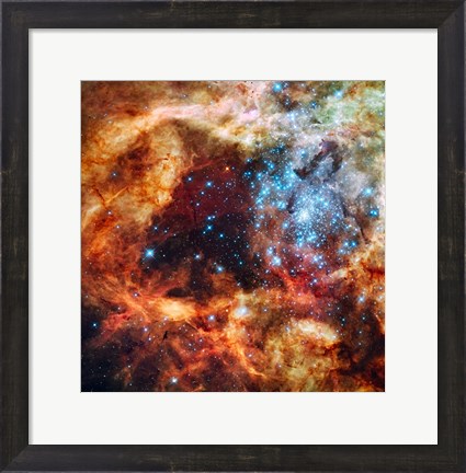 Framed Star Cluster Print