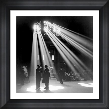 Framed Chicago Union Station 1943 Print